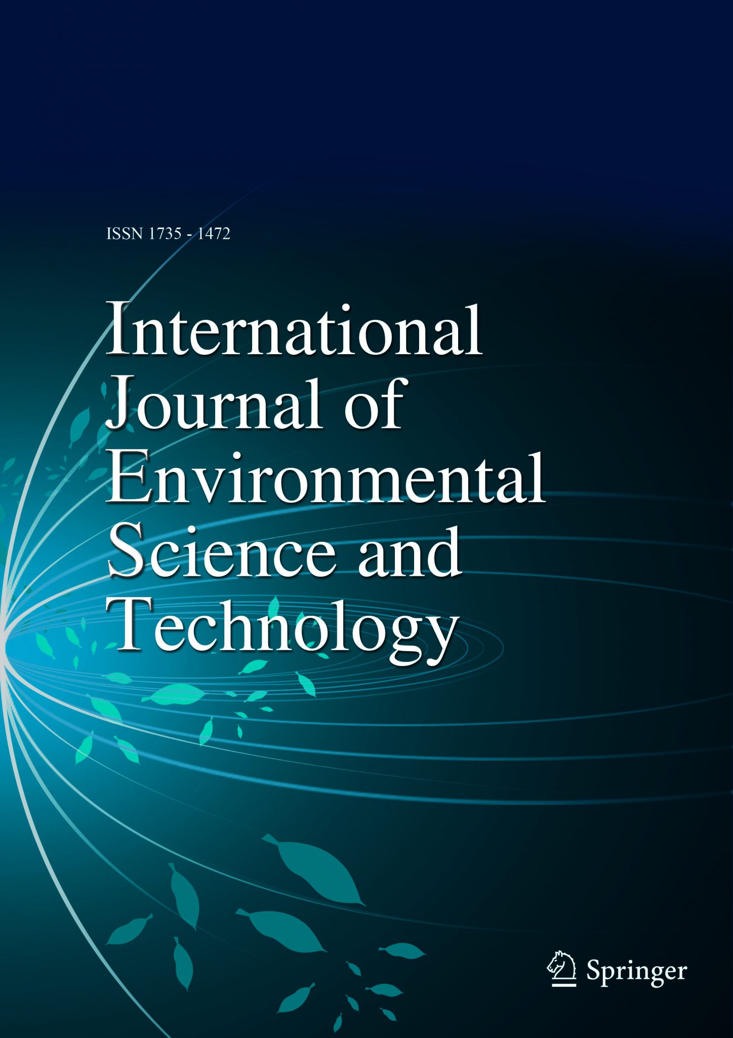 International Journal of Environmental Science and Technology چاپ