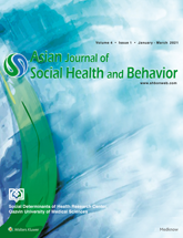 asian journal of social health and behavior