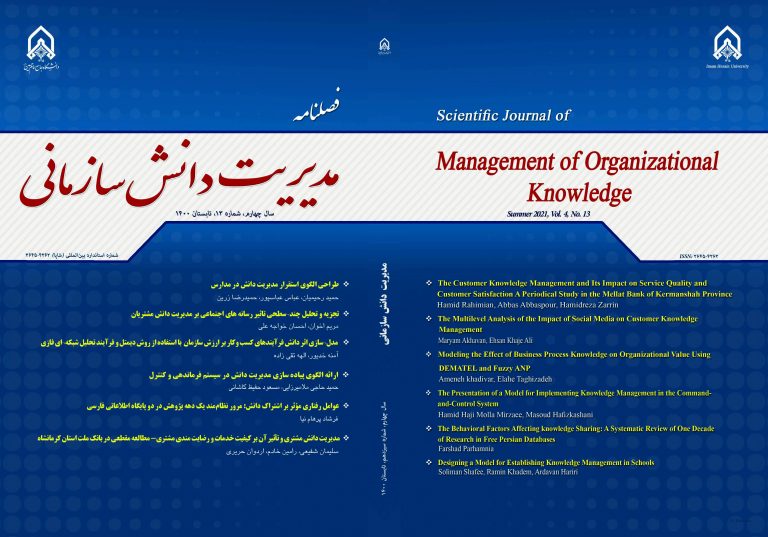 مدیریت دانش سازمانی