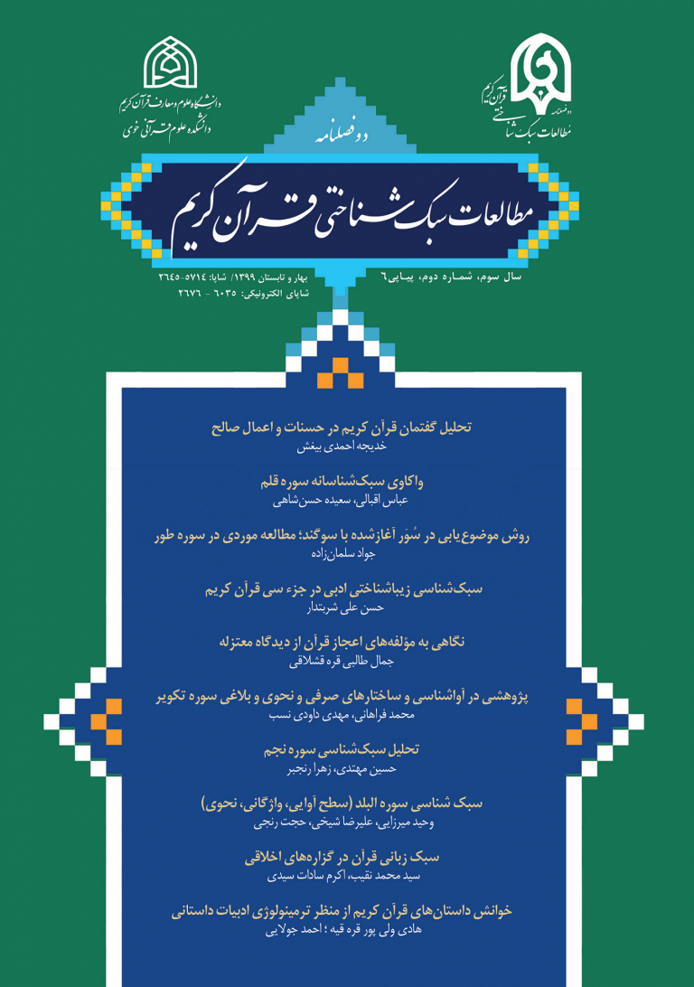مطالعات سبک شناختی قرآن کریم