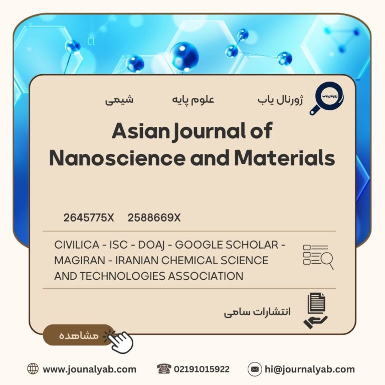 Asian Journal of Nanoscience and Materials