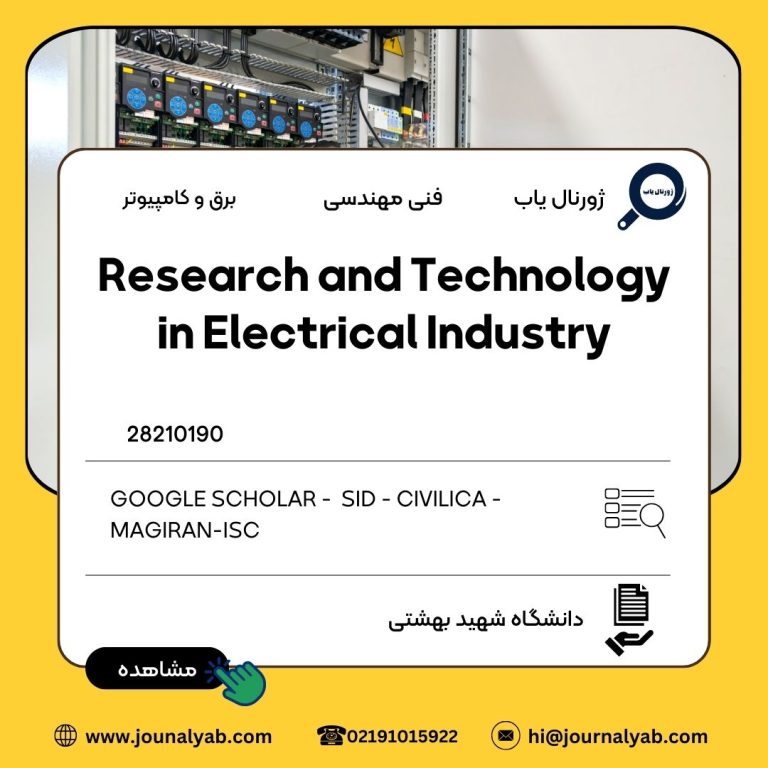 Research and Technology in Electrical Industry