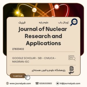 Journal of Nuclear Research and Applications