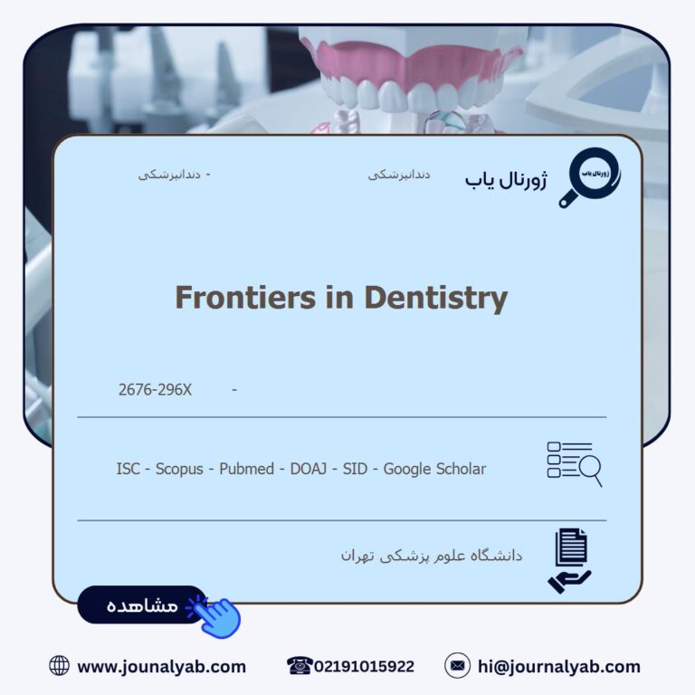 Frontiers in Dentistry