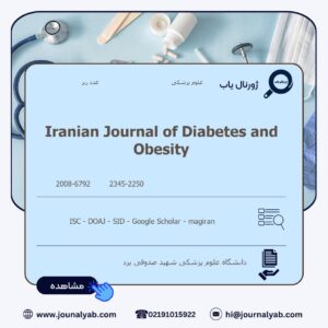 Iranian Journal of Diabetes and Obesity