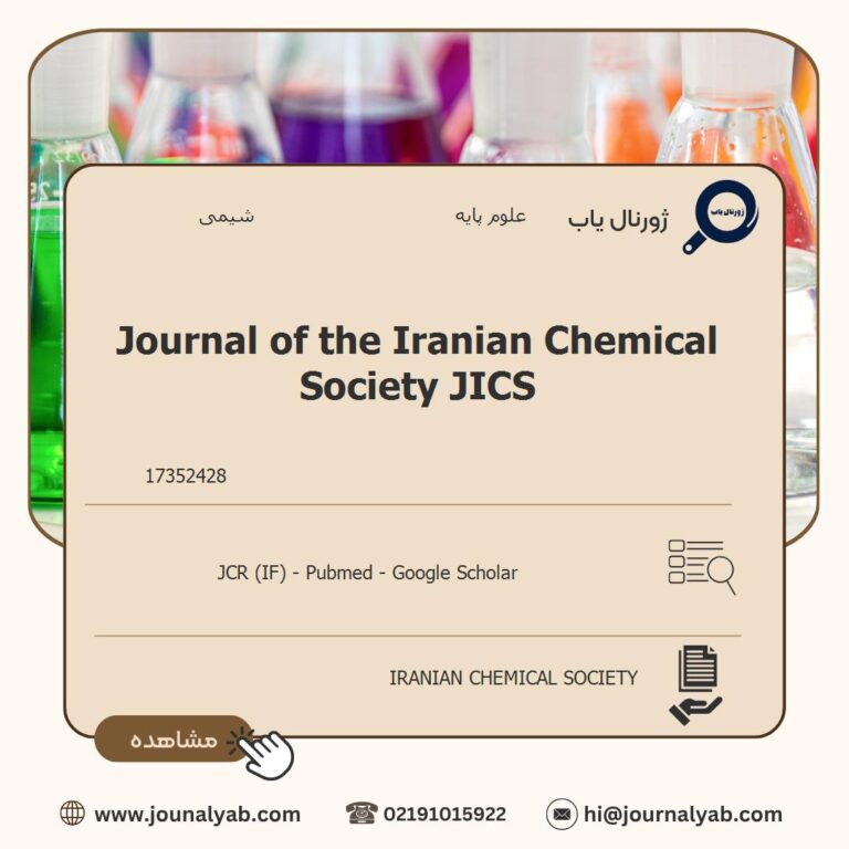 Journal of the Iranian Chemical Society JICS